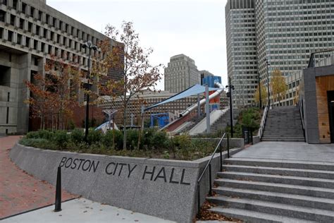 Boston City Hall Plaza Reopens Today Heres Whats New — And Whats
