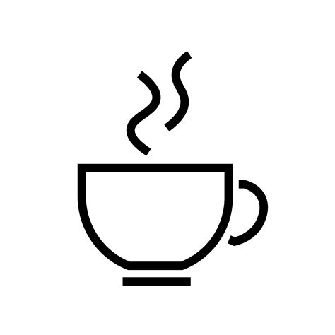 Coffee Cup Outline Vector Art Icons And Graphics For Free Download