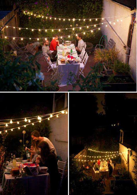 26 Breathtaking Yard And Patio String Lighting Ideas Will