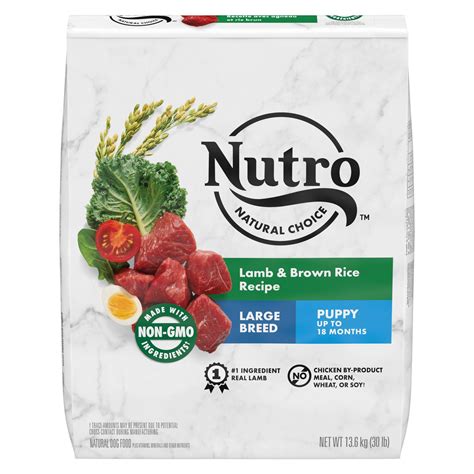 Nutro Natural Choice Large Breed Puppy Lamb And Brown Rice Recipe Dry Dog