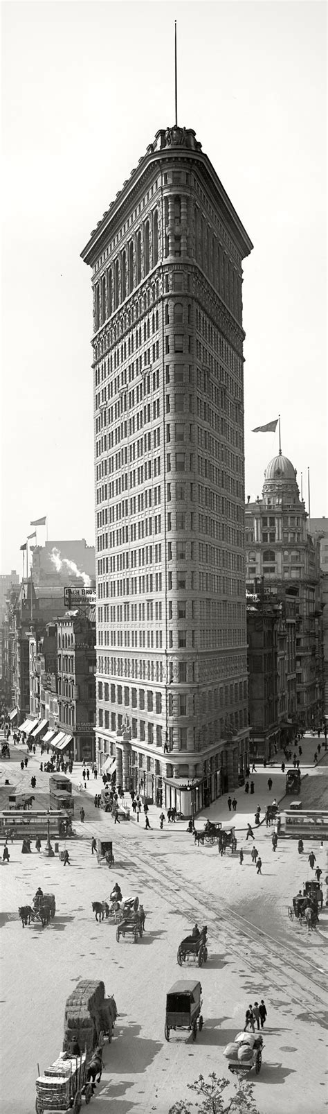 Flatiron Building New York City 1902 Architects Daniel Burnham