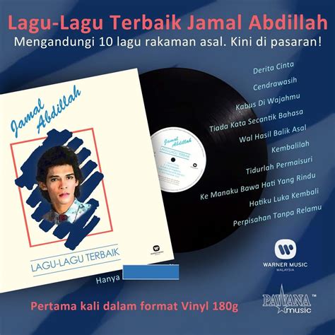 Kau mencintainya aku kecewa dia yang kau puja tentu bahagia Jamal Abdillah Lagu-lagu Terbaik LP (end 4/11/2021 12:00 AM)
