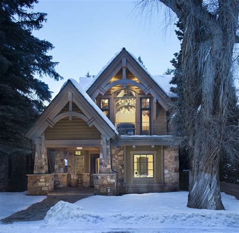 This Aspen Ski Chalet Went From Boring To Alpine Chic Aspen House
