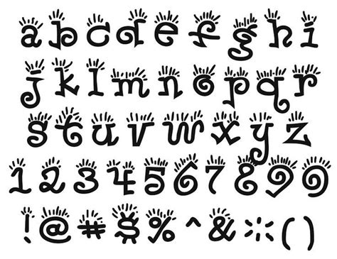 Resultado De Imagen Para Tipos De Letras Lettering Alphabet Hand