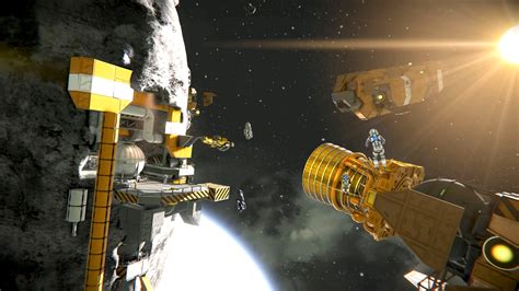 Space Simulation Game Space Engineers Overhauls Industry With Over 100