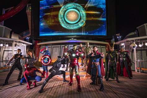 Disney Cruise Line Immerses Guests In Marvel Universe With Heroic