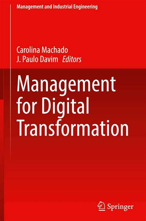 Management For Digital Transformation Buch Jpc