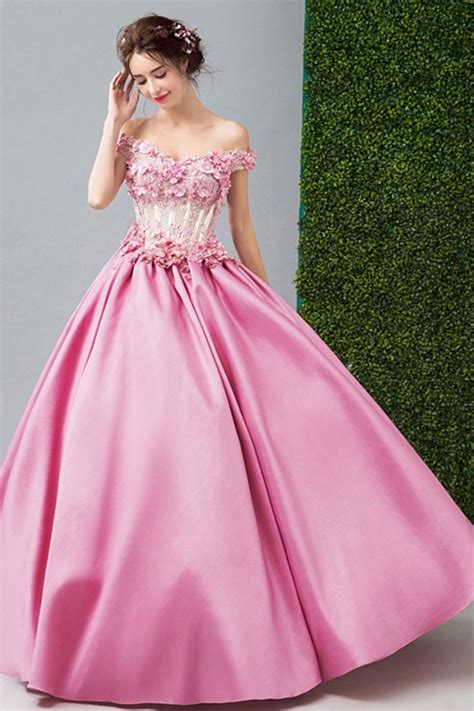Great Pink Ball Gown Wedding Dress Check It Out Now Romanticwedding2