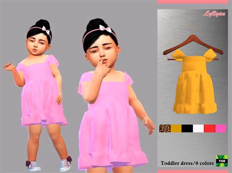 The Sims Resource Toddler Dress Joice