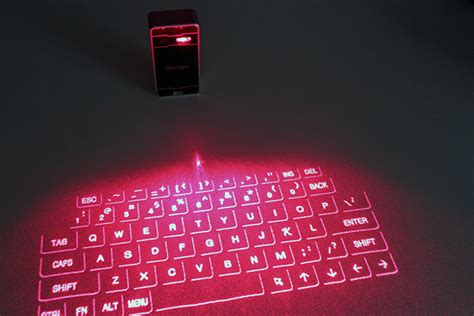 Atongm Bluetooth Virtual Laser Keyboard Lets You Type On