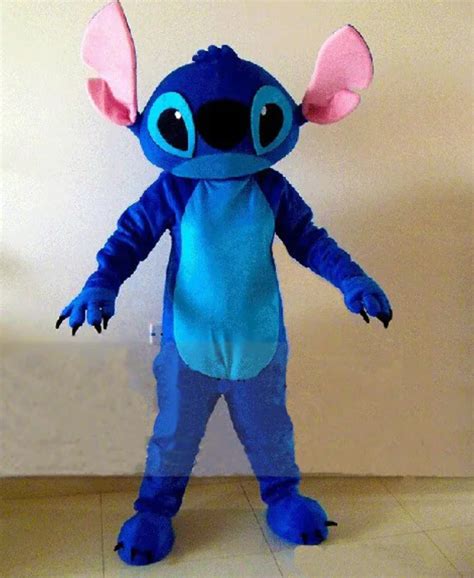 Stitch Mascot Costumes Lilo And Stitch Cartoon Character Costumes Fancy Dress Adult Size