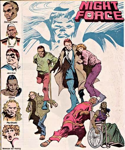 The Dork Review Dc Comics Night Force