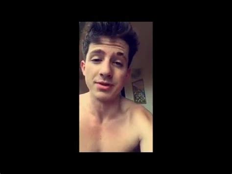 Charlie Puth Naked On Snapchat 06 03 2016 YouTube