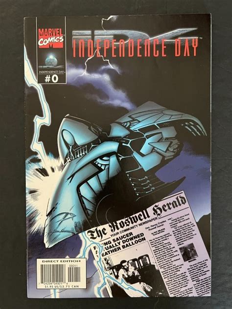 Independence Day Full Set 0b 1 2 Marvel Comics 1996 Vf 1 2 Newsstand Comic Books Modern