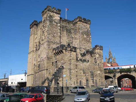 The New Castle Keep And Black Gate Newcastle Upon Tyne Northumberland