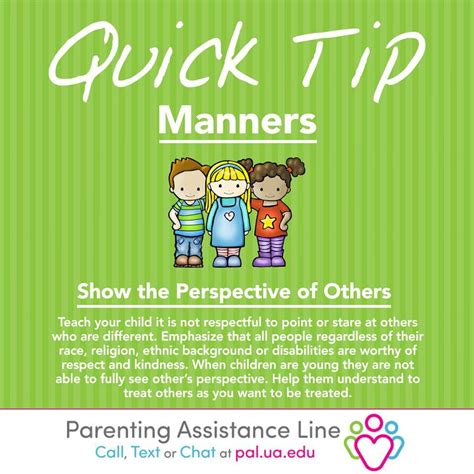 Manners Pal The Parents Assistance Line