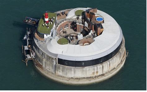 This Is No Mans Fort One Of Three Naval Defence Forts Built In The