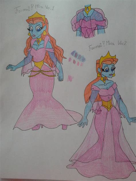 Formal Princess Mira Nova Version 1 And 2 By Tessalovesozzy On Deviantart