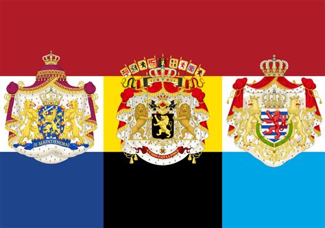 united kingdom s of benelux flag in an austria hungary flag style by me vexillology