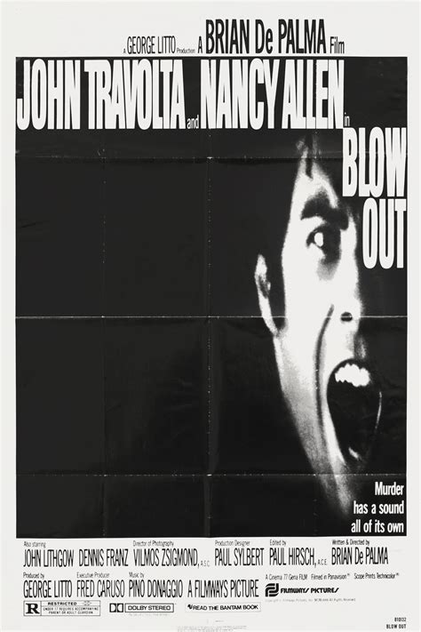Blow Out 1981 U S One Sheet Poster Posteritati Movie Poster Gallery