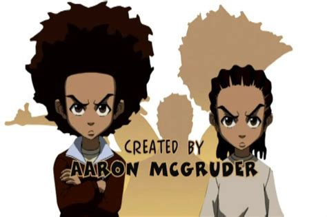 48 Boondocks Wallpaper Huey And Riley On Wallpapersafari