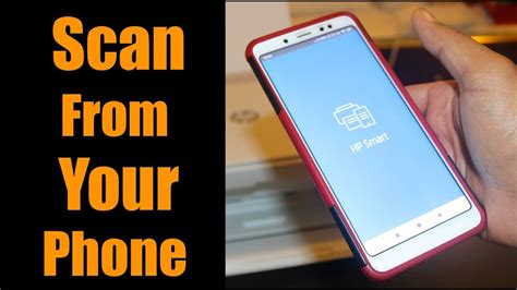 How To Scan With Hp Smart App To Hp Printer Review Youtube