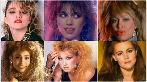 Top Female Singers Of The 80s Youtube Music
