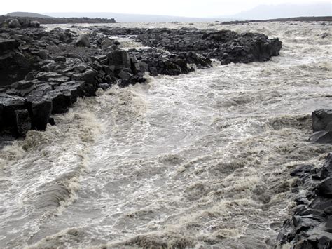 Jökulsá á Fjöllum Glacial River The Second Longest River In Iceland