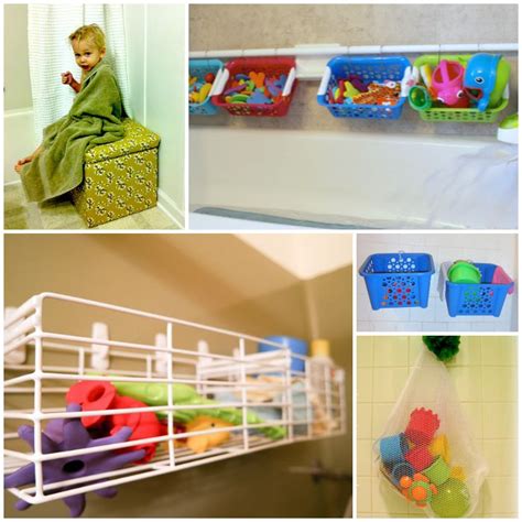15 Ways To Store Bath Toys And Magically Declutter Your Bathroom