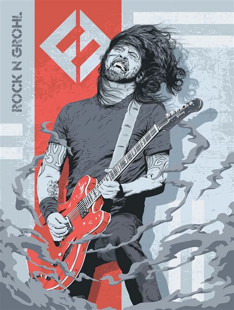 Foo Fighters Dave Grohl Fan Art On Behance