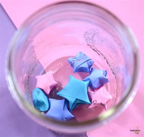Make A Wish Jar Diy Origami Stars Imagination Soup