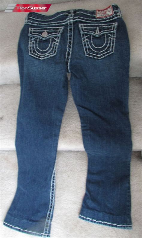 True Religion Girls Jeans Size 14 Inseam 27 Billy Super T