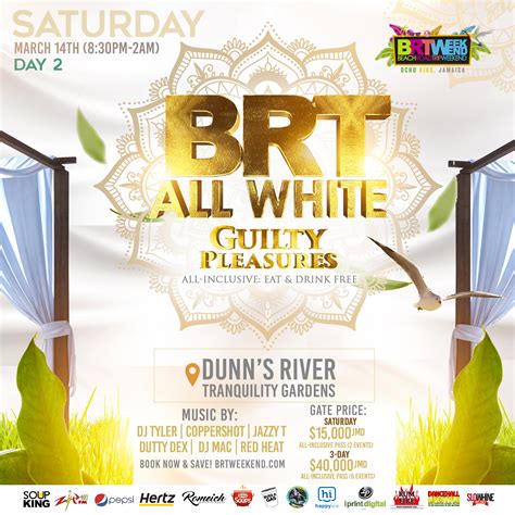 BRT Weekend: "JAMAICA" 3-Day Caribbean Music Festival | March 13th-15th