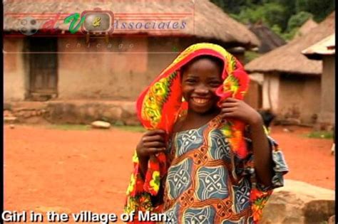 The Village Girl With The Beautiful Shawl Picture Of Abidjan