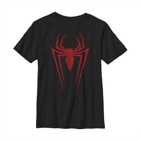 Boys Marvel Spider Man Icon Badge T Shirt Fifth Sun
