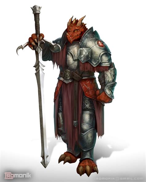 Dandd Dragonborn Warlord