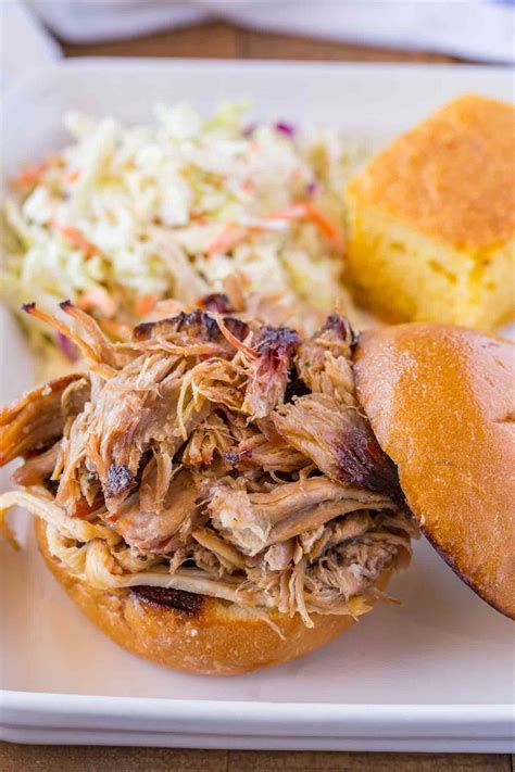 Pulled pork is also large enough to feed a crowd, freezes well, costs little to make, and is pretty it arrives at the table with bread and barbecue sauce, and sides—an invitation to be eaten as a common pulled pork problem #2: Easy Pulled Pork - Dinner, then Dessert