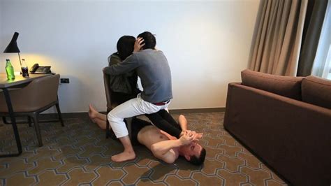 Couple Dominate And Trample Slave In Hotel Preview
