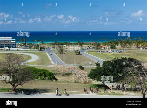 Elevated View Of Santa Maria Del Mar Beach Playas De Este Havana