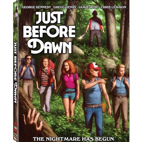 Just Before Dawn Code Red Versions Slipcase Blu Ray Import