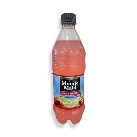 Minute Maid Cherry Limeade Exotic Pop Distribution Llc