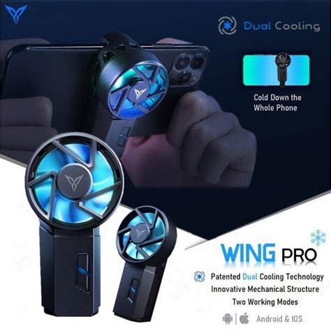 Flydigi Wasp Wing Cooling Fan Pro Mobile Phone Radiator Cooling Fan Flydigi