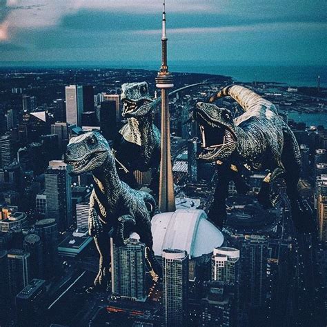Welcome To Jurassic Park 🦕 And Lets Go Raptors 🏀🏀💥💥🙌🏻🙌🏻 Raptors Raptorsquad The6 Toronto