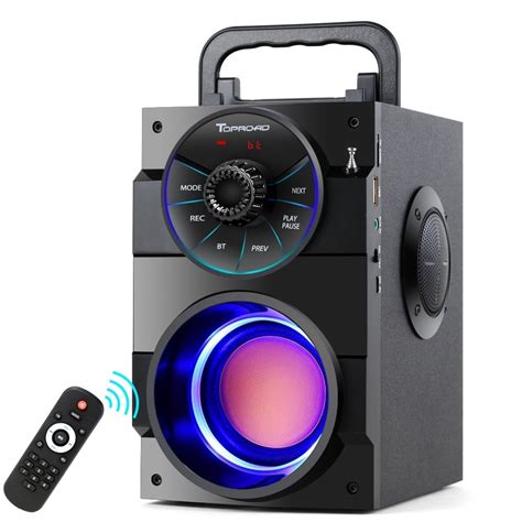 Toproad Bluetooth Speaker Portable Big Power Wireless Stereo Subwoofer