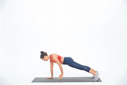 Arm Circle Planks Plank Fitness Workout Exercises
