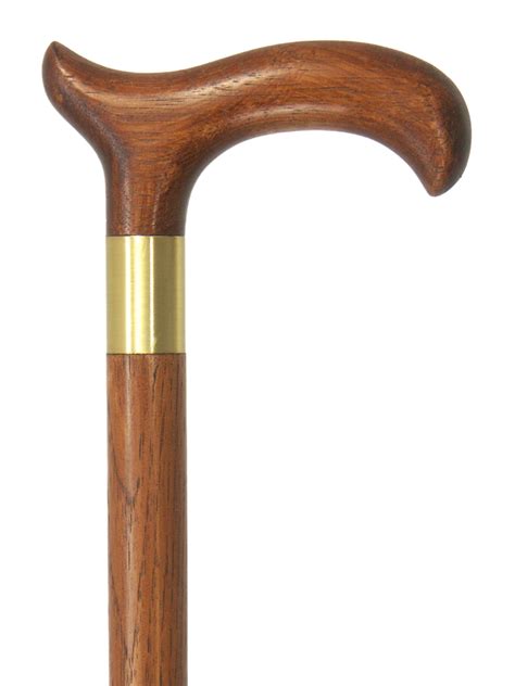 Derby Hickory Wood Walking Cane 350 Lbs