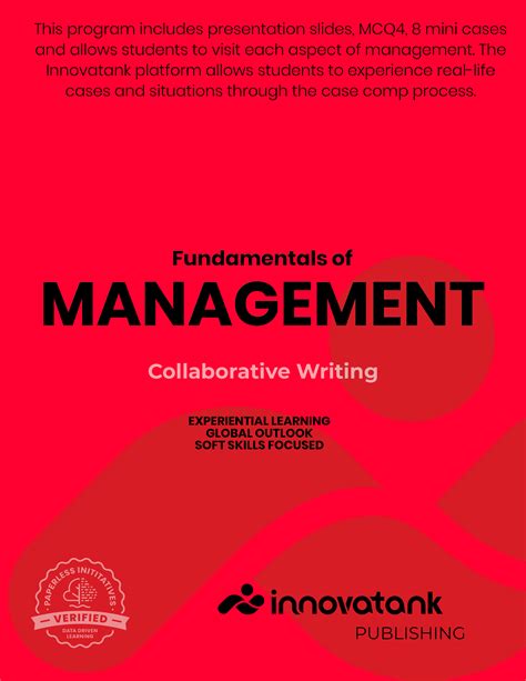 Introduction To Management Innovatank For Higher Education