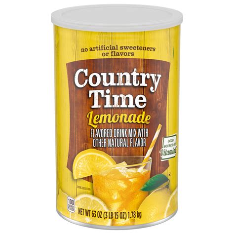 Save On Country Time Lemonade Drink Mix Order Online Delivery Martins