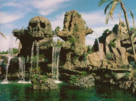 Skull Rock From Neverland In Disneylands Fantasyland Closed