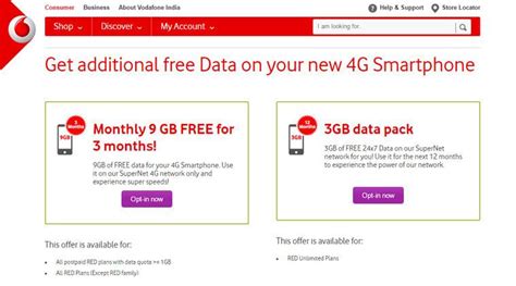 Vodafone Is Giving 27gb 4g Data Free For Three Months Heres How To Claim Technology News